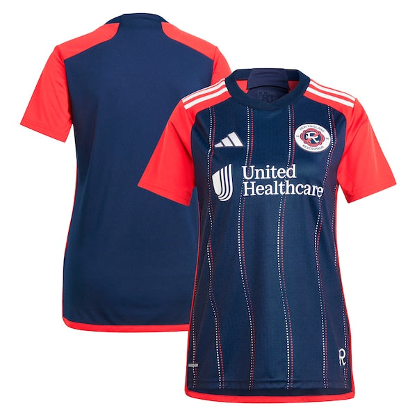 New England Revolution adidas Women's 2024 Boston Tea Party Replica Jersey – Navy