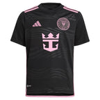 Lionel Messi Inter Miami CF adidas Youth 2024 La Noche Replica Player Jersey - Black