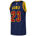 LeBron James Cleveland Cavaliers 2015/16 Hardwood Classics Authentic Jersey - Navy
