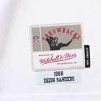 Deion Sanders Atlanta Falcons  1989 Legacy Replica Jersey - White