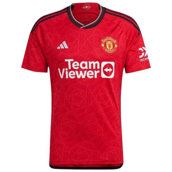 Raphael Varane Manchester United adidas 2023/24 Home Replica Player Jersey - Red/Green