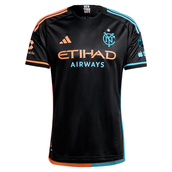 Julian Fernandez New York City FC adidas 2024 24/7 Kit Authentic Player Jersey – Black