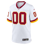 Men's Nike Washington Commanders Game Super Bowl Era Custom Jersey- White/Burgundy
