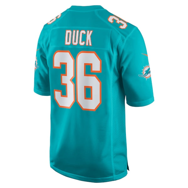 Storm Duck Miami Dolphins Nike  Game Jersey -  Aqua