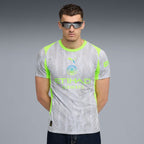 Manchester City Puma 2025/26 Third Replica Jersey - Gray/Neon Green/Light Blue/Black/Green