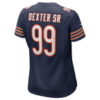 Gervon Dexter Sr. Chicago Bears Nike Women's  Game Jersey -  Navy