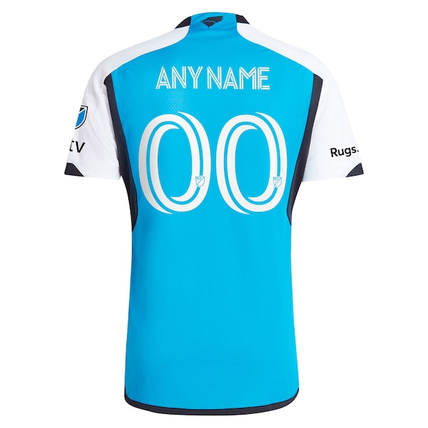 Charlotte FC adidas 2024 The Carolina Kit: Explore Authentic Custom Jersey - Blue