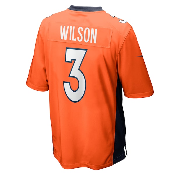 Russell Wilson Denver Broncos Nike Game Jersey - Orange/Navy/White