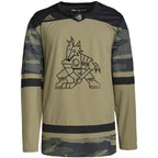 Arizona Coyotes adidas Military Appreciation Team Authentic Practice Jersey - Camo