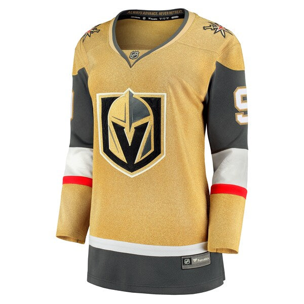 Jack Eichel Vegas Golden Knights  Women's Home Breakaway Player Jersey - Gold