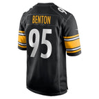 Keeanu Benton Pittsburgh Steelers Nike Team Game Jersey -  Black/White