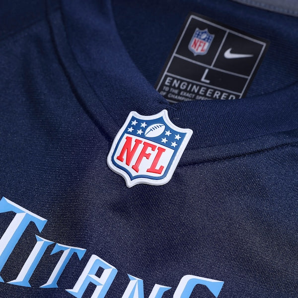 Johnny Hekker Tennessee Titans Nike Team Game Jersey -  Navy