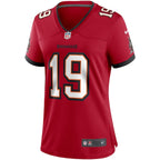 Keyshawn Johnson Tampa Bay Buccaneers Nike Women's Game Retired Player Jersey - Red