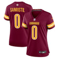 Mike Sainristil Washington Commanders Nike Women's  Game Jersey -  Burgundy