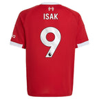 Alexander Isak Liverpool adidas Youth 2025/26 Home Replica Player Jersey - Red/Green