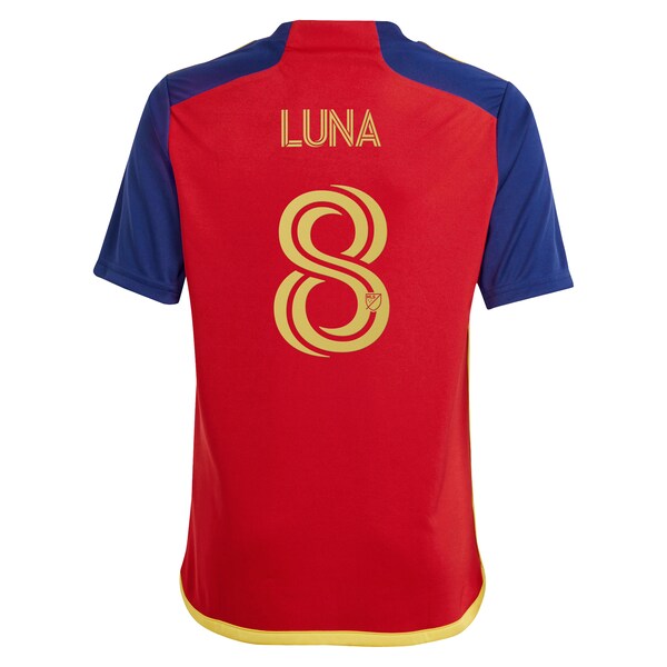 Diego Luna Real Salt Lake adidas Youth 2024 Peak Utah Replica Player Jersey – Red
