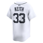 Colt Keith Detroit Tigers Nike Home Limited Player Jersey - White