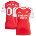 Arsenal adidas Women's 2025/26 Home Replica Custom Jersey - Red/Blue