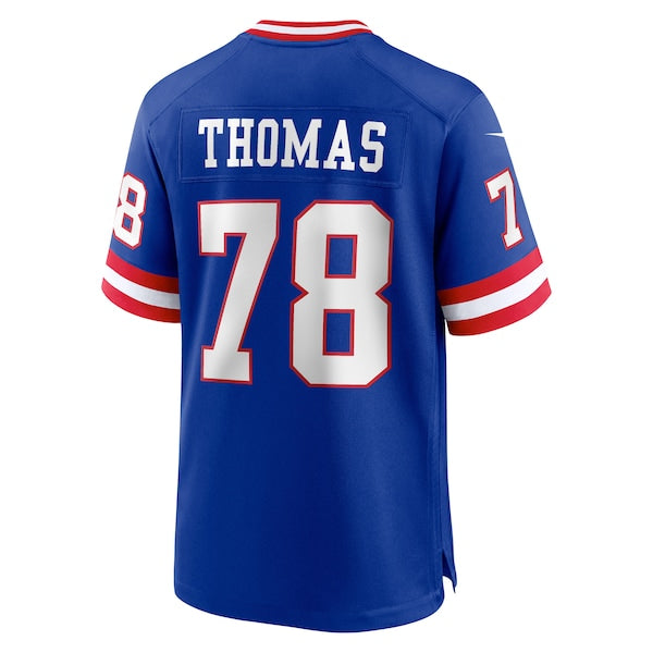 Andrew Thomas New York Giants Nike Classic Player Game Jersey - Royal
