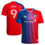 Petar Musa FC Dallas adidas 2024 After Burner Replica Player Jersey - Navy