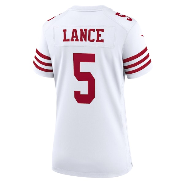 Trey Lance San Francisco 49ers Nike Women's Player Jersey - White/Scarlet