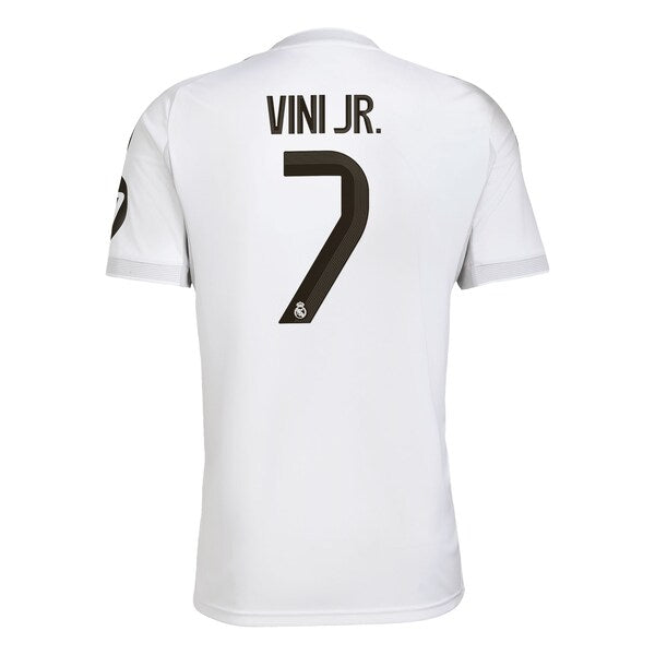 Vini Jr. Los Merengues adidas 2025/26 Home Replica Jersey - White/Blue