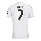 Vini Jr. Los Merengues adidas 2025/26 Home Replica Jersey - White/Blue
