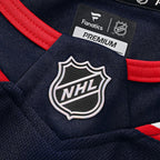 Columbus Blue Jackets  Home Premium Custom Jersey - Navy/White