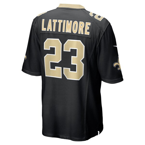Marshon Lattimore New Orleans Saints Nike Team Game Jersey -  Black
