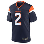 Patrick Surtain II Denver Broncos Nike Alternate Game Jersey - Navy/Orange/White