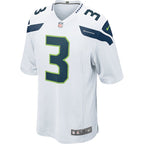 Russell Wilson Seattle Seahawks Nike Youth Game Jersey - White/Navy