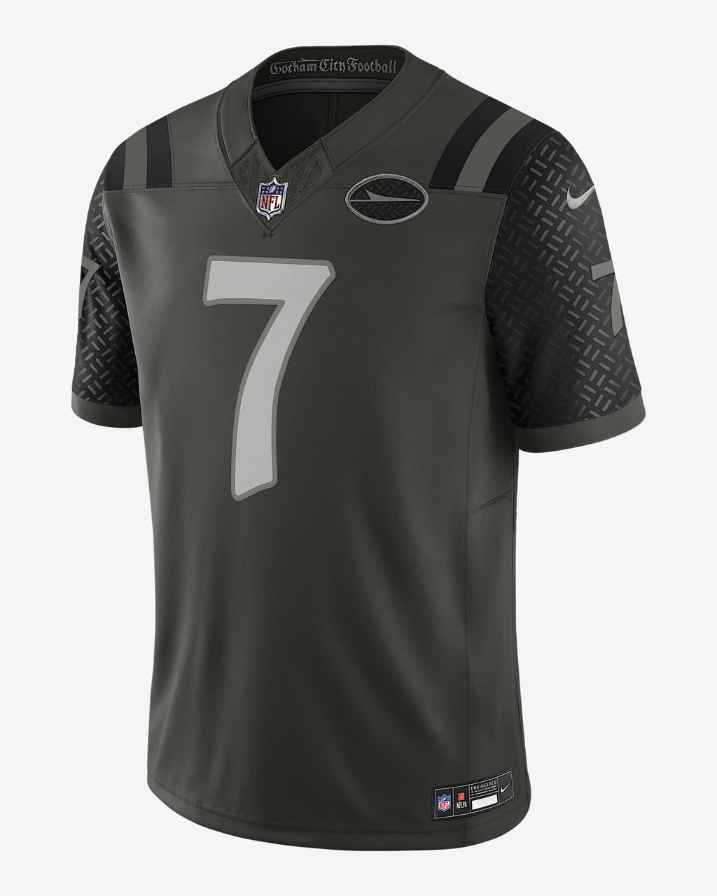 Justin Fields New York Jets Nike 2025 RIVALRIES Vapor Limited Jersey - Green