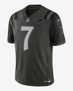 Justin Fields New York Jets Nike 2025 RIVALRIES Vapor Limited Jersey - Green
