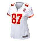 Travis Kelce Kansas City Chiefs Nike Women's Game Jersey - White