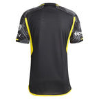 Columbus Crew adidas 2024 VeloCITY Kit  Authentic Patch Jersey - Black