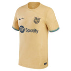 Robert Lewandowski Barcelona Nike Youth 2022/23 Away Replica Player Jersey - Gold