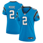 D.J. Moore Carolina Panthers Nike Women's Player Jersey - Blue
