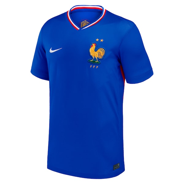France National Team Nike Youth 2024 Home Replica Blank Jersey - Blue