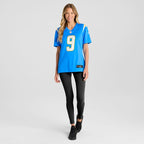Tre Harris Los Angeles Chargers Nike Women's Team Game Jersey -  Powder Blue