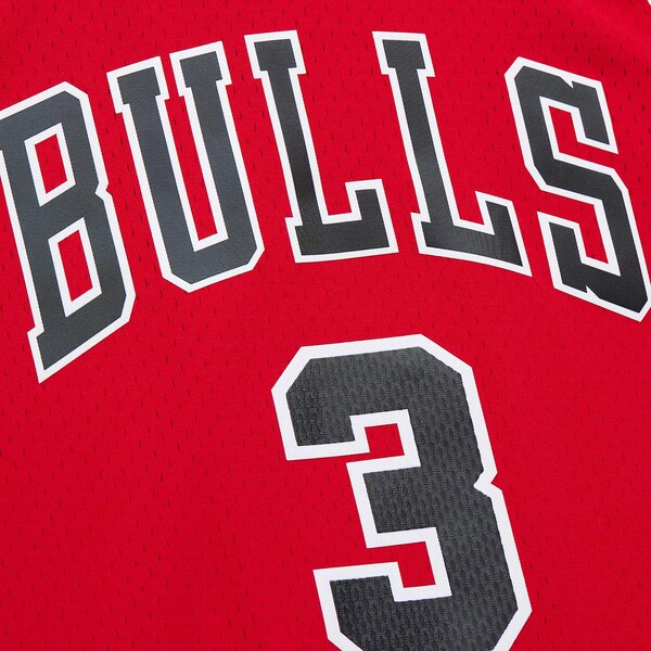 Dwyane Wade Chicago Bulls 2016/17 Hardwood Classics Swingman Jersey - Red