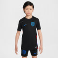 England Women's National Team Nike Youth 2025/26 Away Replica Jersey - Black