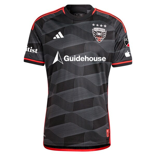 Christian Benteke D.C. United adidas 2024 The Icon Kit Authentic Player Jersey – Black