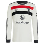 Manchester United adidas Originals  2024/25 Third Custom Replica Long Sleeve Jersey - Cream