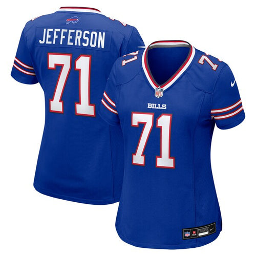 Quinton Jefferson Buffalo Bills Nike Women's  Game Jersey -  Royal