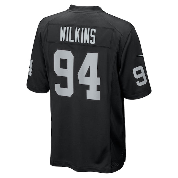 Christian Wilkins Las Vegas Raiders Nike Team Game Jersey -  Black