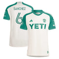 Ilie Sanchez Austin FC adidas 2024 The Armadillo Kit Authentic Player Jersey - Tan