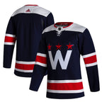 Washington Capitals adidas 2020/21 Alternate Authentic Jersey - Navy