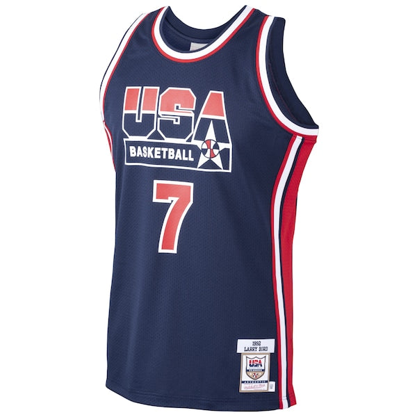 Larry Bird USA Basketball 1992 Dream Team Authentic Jersey - Navy