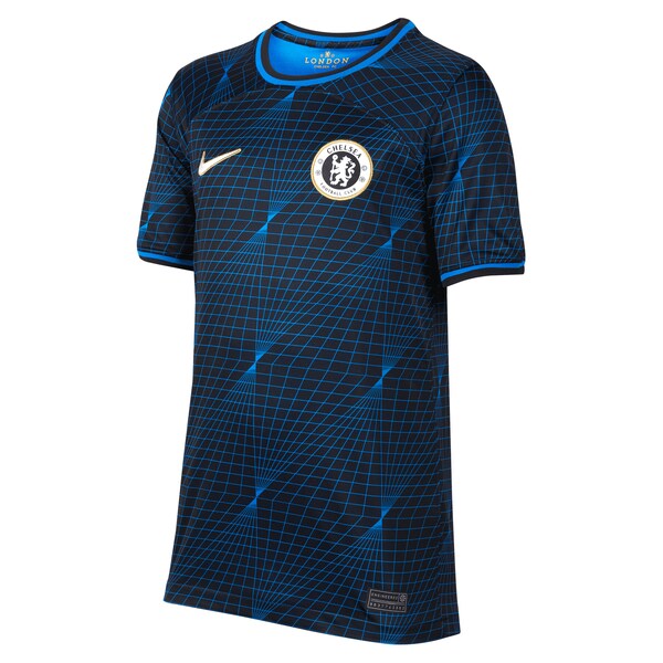 Chelsea Nike Youth 2023/24 Away Stadium Replica Custom Jersey - Navy