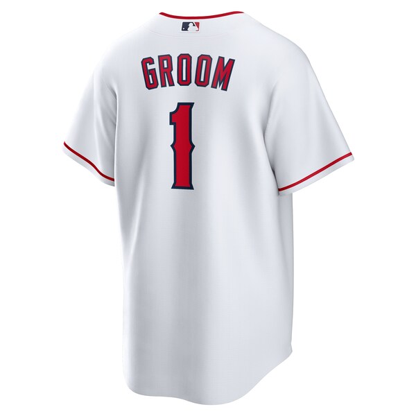 Los Angeles Angels Nike #1 Groom Home Replica Jersey - White